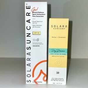 Solara Suncare Day Dreamer Super Peptide Eye Primer & Face Suncreen Set